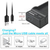 Picture of Kastar Battery (X2) & Slim USB Charger for Sony NP-BD1, NP-FD1, BC-CSD and Cyber-Shot DSC-G3, DSC-T2, DSC-T70, DSC-T75, DSC-T77, DSC-T90, DSC-T200, DSC-T300, DSC-T500, DSC-T700, DSC-T900, DSC-TX1