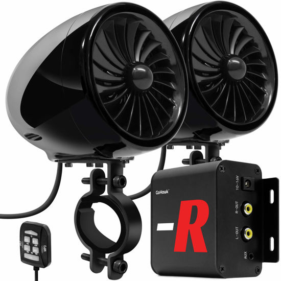 Waterproof 4 wheeler sales speakers