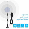 Picture of Bingfu VHF UHF Ham Radio Police Scanner Antenna Amateur Radio Mobile Radio Scanner Antenna Magnetic Base BNC Male Antenna Compatible with Uniden Bearcat Whistler Radio Shack Police Scanner Ham Radio