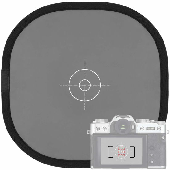 GetUSCart Anwenk 12x12 Inch (30x30cm) Grey Card White Balance Card for