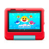 Picture of Amazon Fire 7 Kids tablet, ages 3-7. Top-selling 7" kids tablet on Amazon - 2022. Set time limits, age filters, educational goals, and more with parental controls, Red