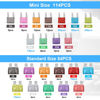 Picture of JOREST 168 Pcs Car Fuse Assortment Kit, 114 Mini Blade Fuses Automotive + 54 Standard Auto Fuses + 1 Fuse Pullers - for Car/RV/Truck/Motorcycle/Boat (2Amp 3A 5A 7.5A 10A 15A 20A 25A 30A 35A 40A)