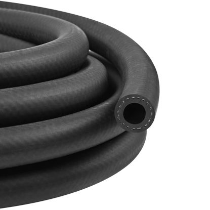 Picture of 3/8 Inch (10mm) ID Fuel Line Hose 16.4FT NBR Neoprene Rubber Push Lock Hose High Pressure 300PSI for Automotive Fuel Systems Engines