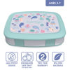 Picture of Bentgo® Kids Prints Leak-Proof, 5-Compartment Bento-Style Kids Lunch Box - Ideal Portion Sizes for Ages 3 to 7 - BPA-Free, Dishwasher Safe, Food-Safe Materials - 2023 Collection (Sea Life)