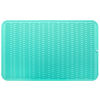 Picture of MicoYang Silicone Dish Drying Mat for Multiple Usage,Easy clean,Eco-friendly,Heat-resistant Silicone Mat for Kitchen Counter or Sink,Refrigerator or Drawer Liner Mint XXXL 28 inches x 18 inches