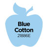 Picture of Apple Barrel Blue Cotton paint, 2 oz, 2 Fl Oz