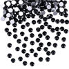 Picture of Jollin Glue Fix Flatback Rhinestones Glass Diamantes Gems for Nail Art (ss12 1440pcs, Jet)