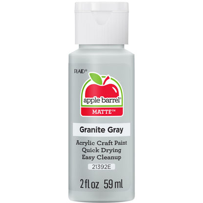 Picture of Apple Barrel Acrylic Paint in Assorted Colors (2 oz), 21392, Granite Grey