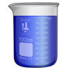 Picture of 1000ml Beaker, Low Form Griffin, Boro. 3.3 Glass, Double Scale, Graduated, Karter Scientific 213D27 (Single)