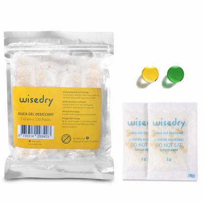 Wisedry 50 Gram [6PACKS] Rechargeable Silica Gel Desiccant Packets