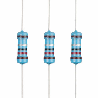 Picture of EDGELEC 100pcs 1.2 ohm Resistor 1/2w (0.5Watt) ±1% Tolerance Metal Film Fixed Resistor, Multiple Values of Resistance Optional
