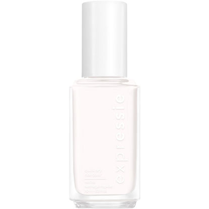 Picture of essie Nail Polish, Expressie Quick-Dry Nail Color, Vegan, Word On The Street, White, Unapologetic Icon, 0.33 fl oz