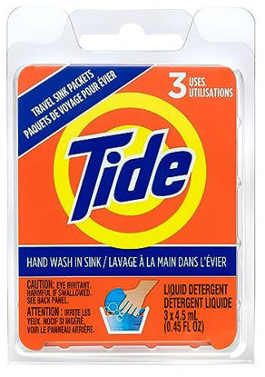 Picture of Tide Liquid Travel Sink Packets, 3-Count