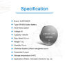 Picture of SURPOWER CR1632 3V Lithium Battery CR 1632-10 Pack【5-Year Warranty】