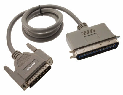 Picture of 3ft DB25 Male to CN50 Male SCSI 25-Conductors Cable, CablesOnline SC-001