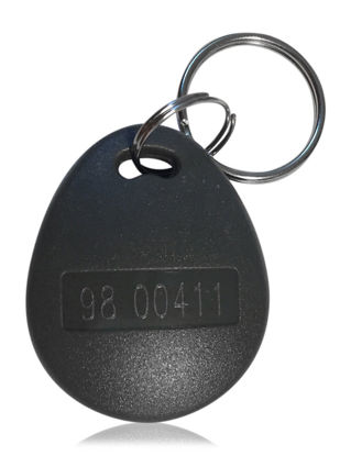 Picture of 100 pcs 26 Bit Proximity Key Fobs Weigand Prox Keyfobs Compatable with ISOProx 1386 1326 H10301 Format Readers. Works with The vast Majority of Access Control Systems