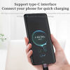 Picture of APEXSUN Short USB C Cable，USB C to USB C 0.4 Ft Flexible Cable Support Thunderbolt 4/3,USB4, PD 100W Quick Charge,8K Video,40Gbps Data Transfer for External SSD, EGPU, Docking,MacBook,Phone,PowerBank