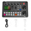 Picture of Soundboard,Sound Effects Board,Sound Board,Sound Mixer Board,Bluetooth-Compatible Sound Card with Multiple Sound Effects & LED Light,Sound Board for Streaming for Phone,Computer,Live Streaming
