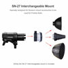 Picture of NiceFoto SN-27 Profoto to Bowens Mounts Speedring Adapter Converter for Profoto B10 A1 Studio Flash