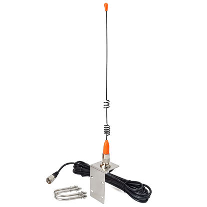 Waterproof marine radio antenna, flexible FM antenna, suitable for boats,  cars, trucks, vans