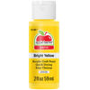 Picture of Apple Barrel Acrylic Paint in Assorted Colors (2 oz), 20513, Bright Yellow