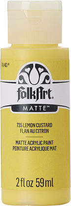 Picture of FolkArt Acrylic Paint in Assorted Colors (2 oz), 735, Lemon Custard