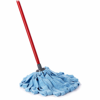 Picture of O-Cedar Microfiber Cloth Wet Mop,Blue/Red