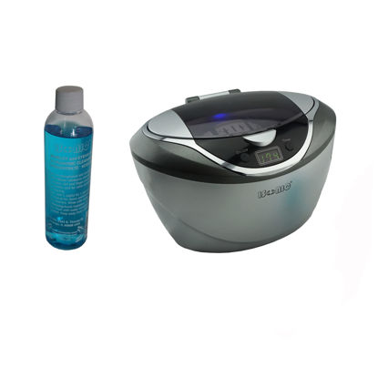 Picture of iSonic® Ultrasonic Jewelry Cleaner D2840 with Cleaning Solution Concentrate CSGJ01, 110V