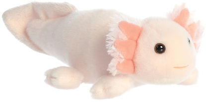 Picture of Aurora® Adorable Mini Flopsie™ Axel Axolotl Stuffed Animal - Playful Ease - Timeless Companions - Pink 8 Inches