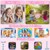 Picture of Agoigo Kids Waterproof Camera Toys for 3-12 Year Old Girls Christmas Birthday Gifts, Kids Underwater Sports Camera HD Children Digital Action Camera 2 Inch Screen with 32GB Card (Rose Red)