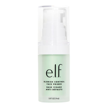 Picture of e.l.f. Blemish Control Face Primer, Soothing & Hydrating Makeup Primer For Fighting Blemishes, Grips Makeup To Last, Vegan & Cruelty-free, Small