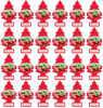 Picture of LITTLE TREES Car Air Freshener | Hanging Paper Tree for Home or Car | Wild Cherry | 24 Pack