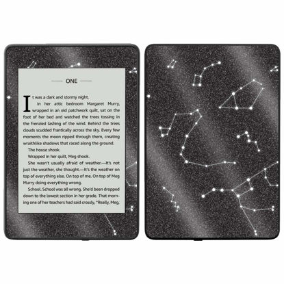 Picture of MIGHTY SKINS Glossy Glitter Skin for Kindle Paperwhite 2018 Waterproof Model - Constellations | Protective, Durable High-Gloss Glitter Finish | Easy to Apply, Remove | Made in The USA