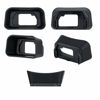 Picture of JJC KIWIFOTOS Ergonomic Long Camera Eyecup for Olympus E-M5 Mark III/E-M10 Mark III/E-M10 Mark II/E-M5 Mark II, Eye Cup Eye Piece Viewfinder Replaces Olympus EP-16 EP-15, Soft Silicone, 47x25x19mm