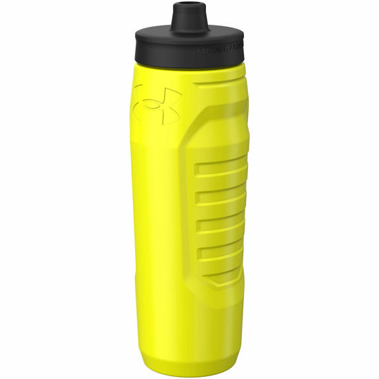 Picture of UNDER ARMOUR 32oz Sideline Squeeze Hi-Vis Yellow, Polyester