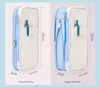 Picture of Arnuixty Colorful Large Storage Pencil Case Pen Bag with Zipper Big Capacity Pouch Organizer for Office Travel Holder Box
