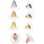 Picture of Earring Backs,Earring Backs for Studs/Droopy Ears,200PCS Screw on Earring Backs Earring Backings Earring Backs for Heavy Earring