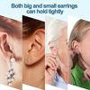 Picture of Earring Backs,Earring Backs for Studs/Droopy Ears,200PCS Screw on Earring Backs Earring Backings Earring Backs for Heavy Earring