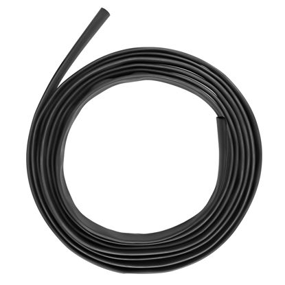 Picture of 1-1/4 Inch 10 Ft XHF 3:1 Waterproof Heat Shrink Tubing Roll Marine Grade Adhesive Lined Heat Shrink Tube, Insulation Sealing Oil-Proof Wear-Resistant Black