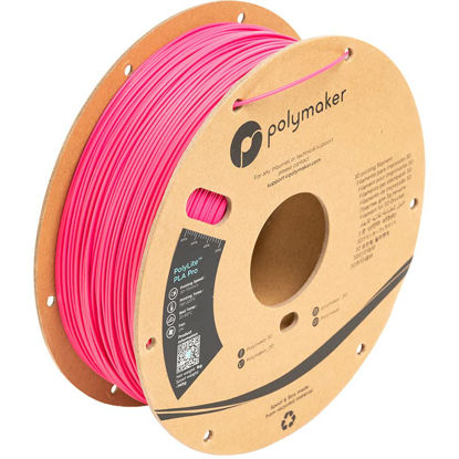 Picture of Polymaker PLA PRO Filament 1.75mm Magenta, Powerful PLA Filament 1.75mm 3D Printer Filament 1kg - PolyLite 1.75 PLA Filament PRO Tough & High Rigidity 3D Printing PLA Filament Magenta