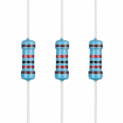 Picture of EDGELEC 100pcs 12K ohm Resistor 1/2w (0.5Watt) ±1% Tolerance Metal Film Fixed Resistor, Multiple Values of Resistance Optional