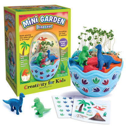 Picture of Creativity for Kids Mini Garden: Dinosaur Terrarium - Arts and Crafts for Boys and Girls Ages 6-8+