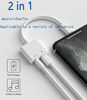 Picture of [Apple MFi Certified] Headphone Adapter for iPhone,2 in 1 Lightning to 3.5mm AUX Audio + Charger Splitter Jack Cable Splitter Compatible with iPhone 13/12/11/XS/XR/X 8/iPad,Support All iOS Systems
