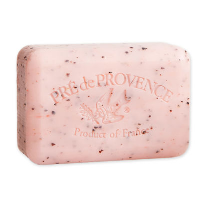 Picture of Pre de Provence Artisanal Soap Bar, Enriched with Organic Shea Butter, Natural French Skincare, Quad Milled for Rich Smooth Lather, Juicy Pomegranate, 8.8 Ounce