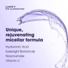 Picture of LUMIFY Eye Illuminations Cleansing Water & Eye Makeup Remover, 3-in-1 Micellar Water Contains Hyaluronic Acid, Vitamin C & Niacinamide, Clinically Proven & Hypoallergenic, 160mL