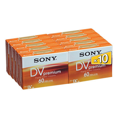 Picture of Sony 10 Pack 60 min DVM Premium