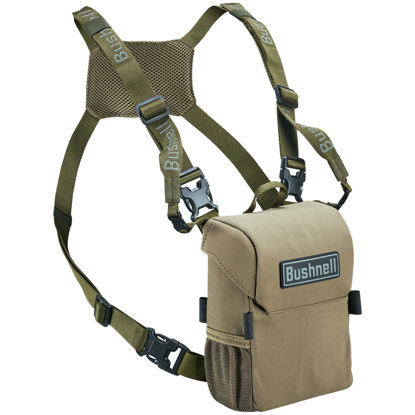 Picture of Bushnell Vault Binoculars Pack, Rugged Carrying Case for Outdoor Enthusiasts with Water-Resistant Design and Multiple Pockets