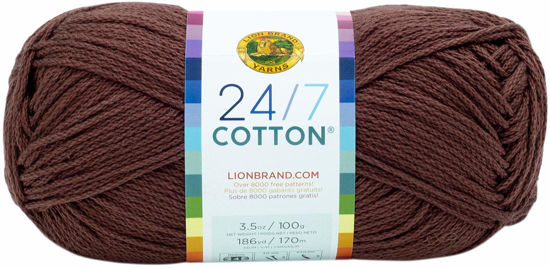 Picture of (1 Skein) 24/7 Cotton® Yarn, Coffee Beans