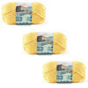 Picture of Lion Brand Yarn Hometown Yarn, Bulky Yarn, Yarn for Knitting and Crocheting, 3-Pack, Pittsburgh Yellow