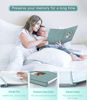 Picture of 60 Pages Photo Album, Self Adhesive Scrapbook for 4x6-10x12 Picture, Linen Cover DIY Memory Album for Guest Book Wedding Baby Christmas Gift, with Scraping Plate and Metallic Pen